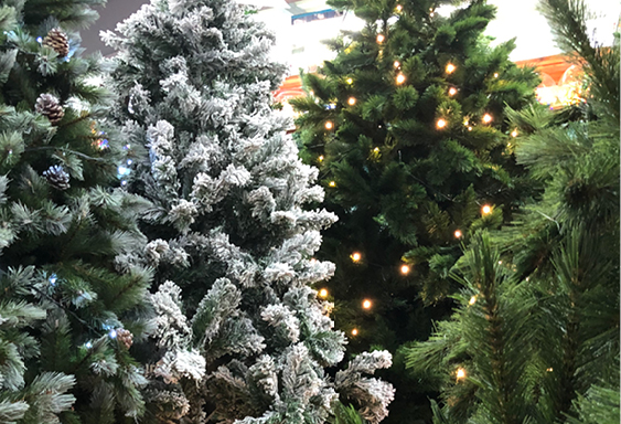 Sapins artificiels